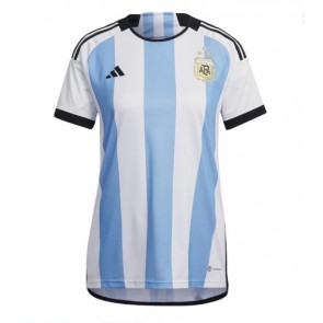 Argentina kläder Kvinnor VM 2022 Hemmatröja Kortärmad